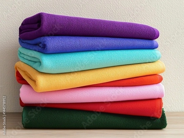 Obraz Colorful Towel Stack
