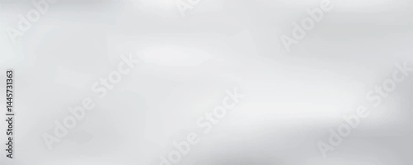 Obraz Silver foil background with metal mirror texture. Chrome gradient surface with light gloss simple abstract