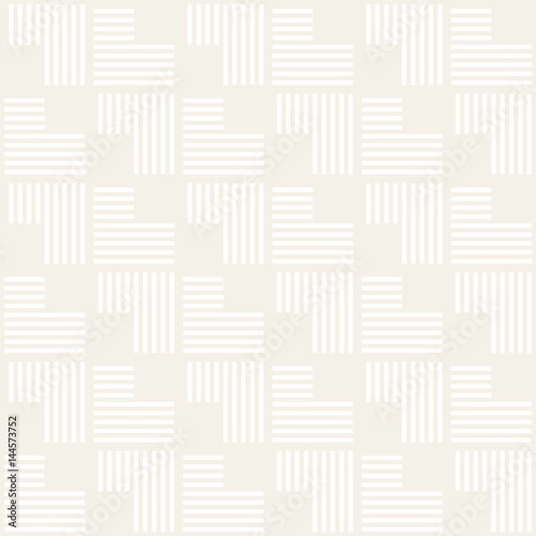 Fototapeta Seamless pattern stripes. Vector abstract background. Stylish geometric lattice structure.