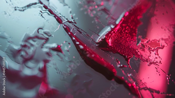 Fototapeta red lipstick