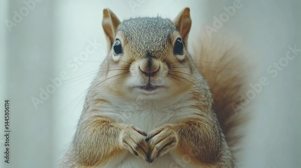 Obraz Cute squirrel close-up
