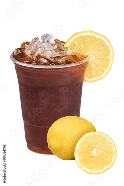 Obraz Lemon ice tea with lemonade