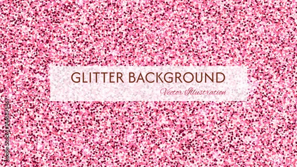 Obraz Abstract pink rose gold glitter lights background. de-focused. Pink glitter texture sparkling shiny wrapping paper texture suitable for festive celebrations or girly themed designs background