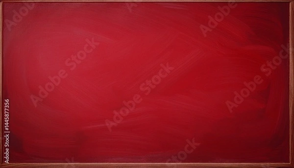 Obraz red chalkboard background