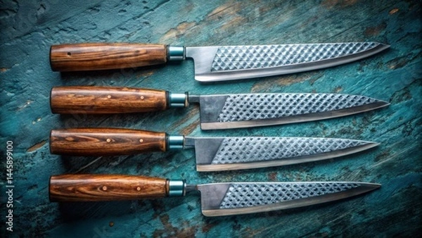 Fototapeta chef-knife-set