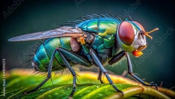 Obraz fly-macro-shot