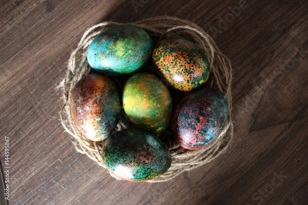 Fototapeta Easter eggs