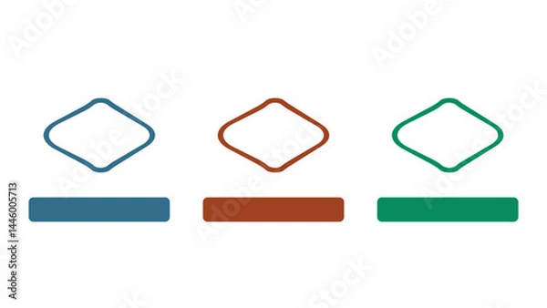 Fototapeta KWL Chart infographic presentation layout fully editable.