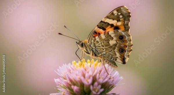 Obraz butterfly on flower