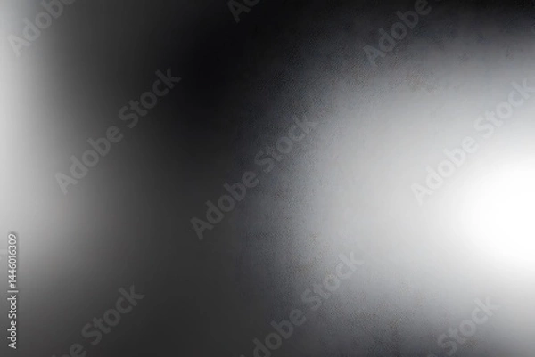 Fototapeta Gray Textured Gradient, Subtle Grain, Abstract Overlay, Smooth Faded Edges Design