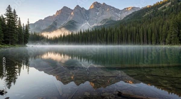 Obraz lake in the mountains