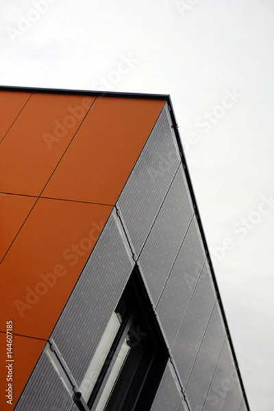 Fototapeta generic detail shot of modern architecture 