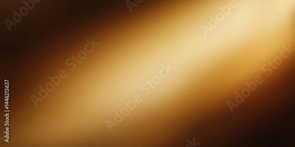 Obraz Abstract blurry gold brown background