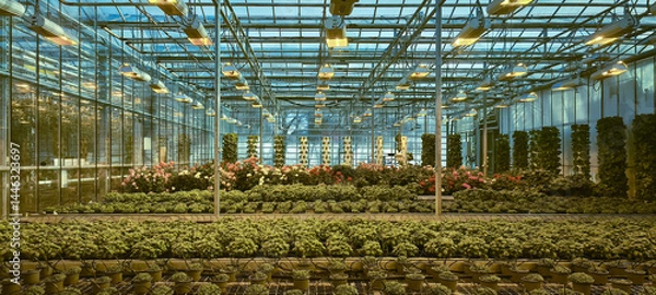 Obraz Hydroponic greenhouse