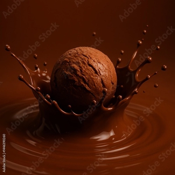 Obraz Chocolate Splash Moment
