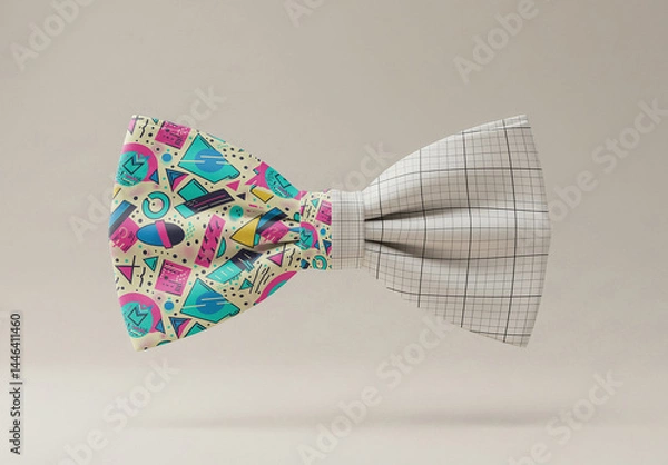 Obraz Bow Tie Floating Mockup