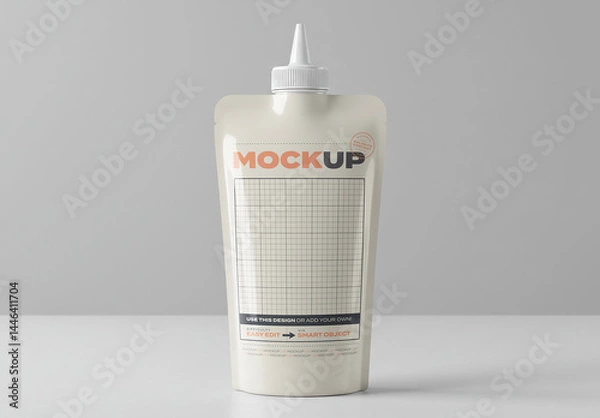 Obraz Dressing Packaging Mockup