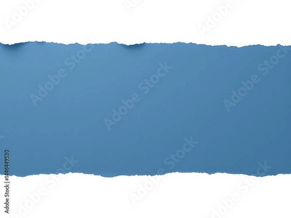 Obraz blue torn paper