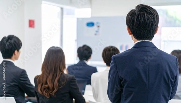 Fototapeta ビジネスイメージ　研修風景