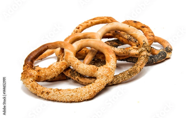 Fototapeta Pretzel isolated