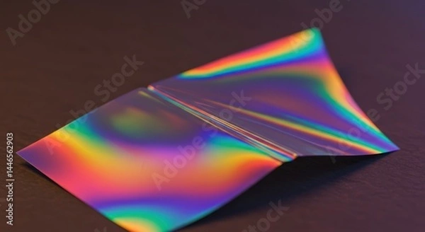 Obraz Abstract Holographic Paper Photo