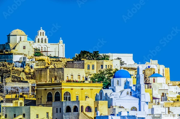 Obraz Santorini Churches