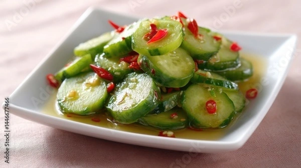 Fototapeta きゅうりの漬物