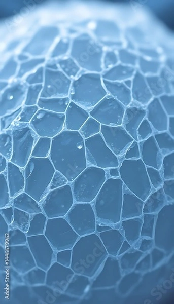 Obraz close up view of a ball of ice