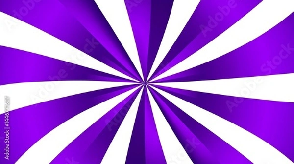 Fototapeta Circus sunburst in vintage vibes background and spiral retro rays with purple sunburst, vintage poster sun burst radial lines with grunge texture, circus, carnival, summer fair backdrop