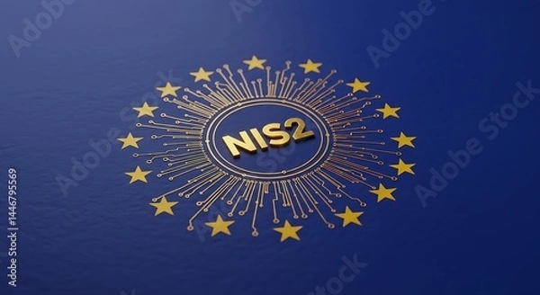 Fototapeta NIS2 Directive EU Cybersecurity Strategy