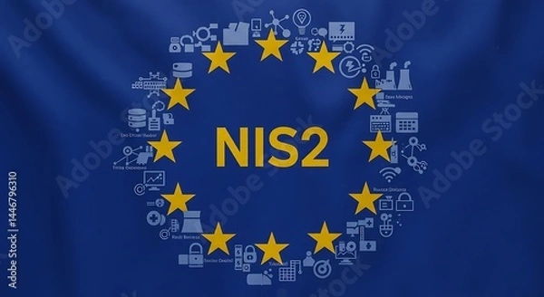 Obraz EU NIS2 Cybersecurity Legislation Digital Infrastructure