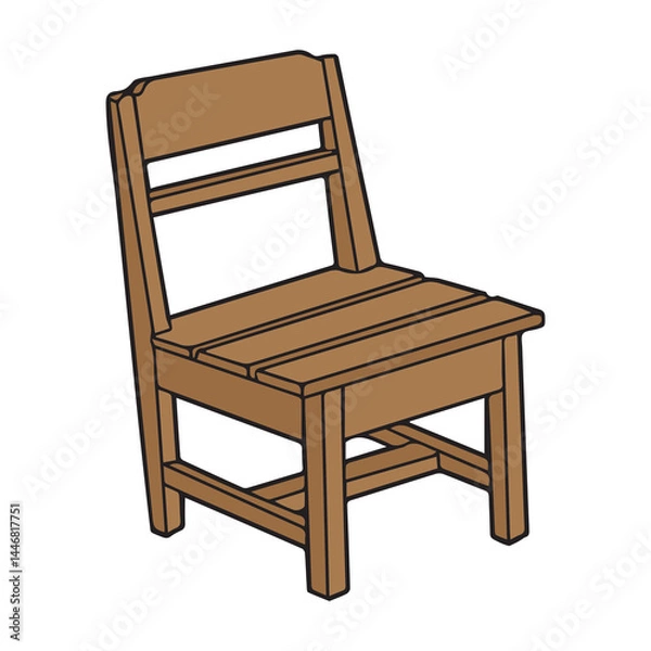 Obraz chair vector illustration