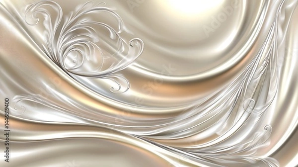 Fototapeta Elegant fabric texture design