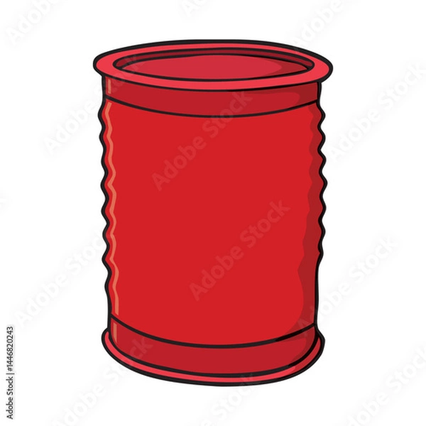 Obraz tin vector illustration