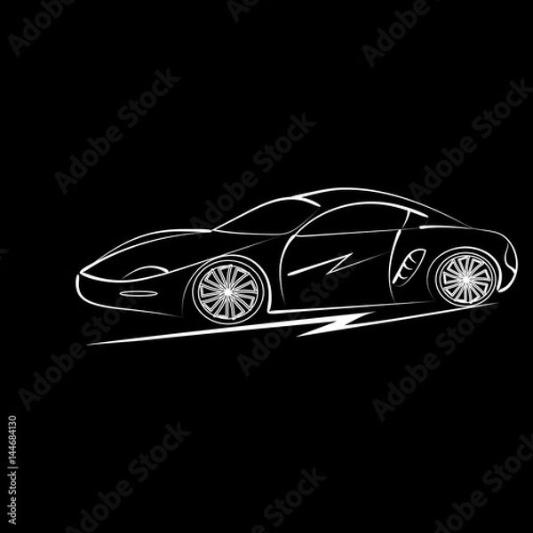 Fototapeta cars on the road