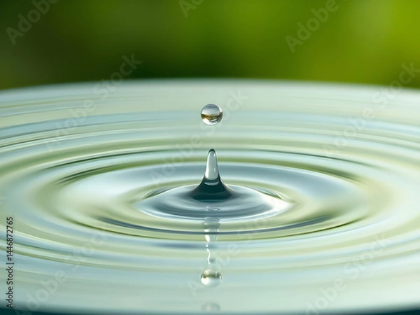 Obraz water drop splash