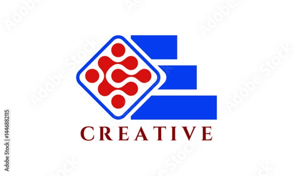 Obraz Creative Abstract Logo Design Template