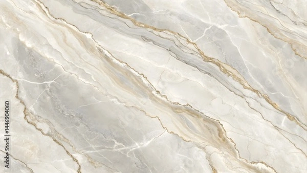 Fototapeta An elegant marble texture background showcasing subtle veining in soft neutral tones. Ideal for luxury branding, interior design mockups, and sophisticated stationery.