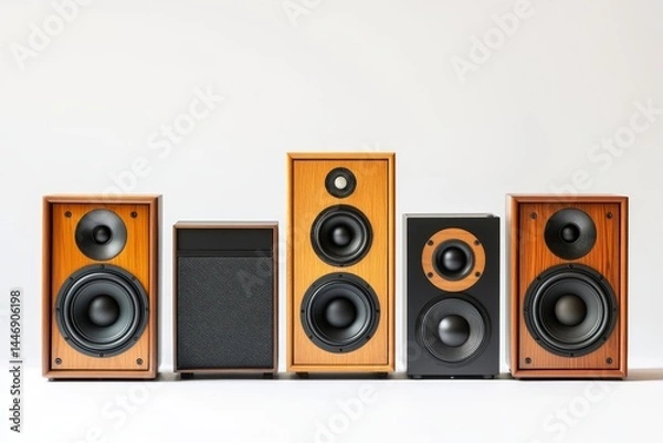 Fototapeta High-Fidelity Speaker Array