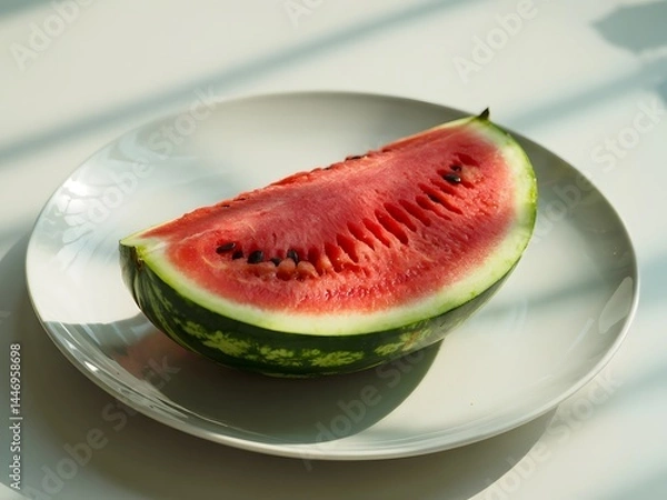 Obraz watermelon on a plate