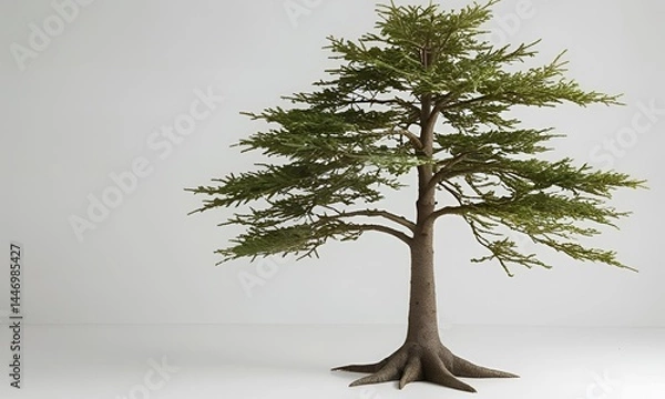 Obraz tree isolated on white background