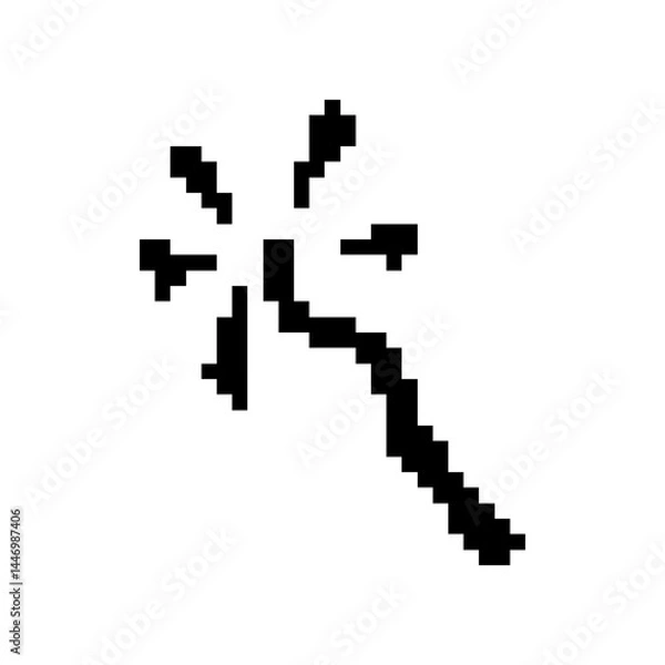 Obraz pixel magic wand