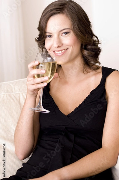 Obraz drinking wine