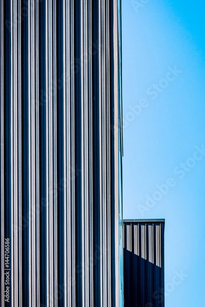 Fototapeta Immeubles neufs dans le quartier Gare de Villeurbanne