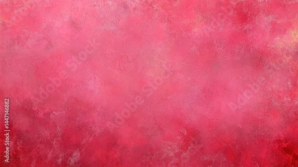 Fototapeta Abstract painted crimson background with soft, blended hues.