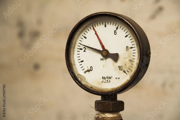 Fototapeta pressure gauge