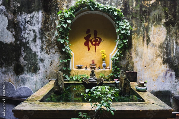 Obraz buddhist altar