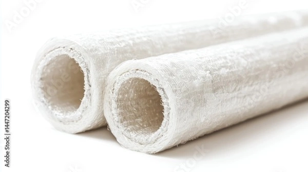 Obraz Pipe insulation isolated on white background
