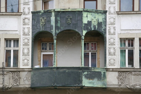 Obraz Balkon an der Hausfassade
