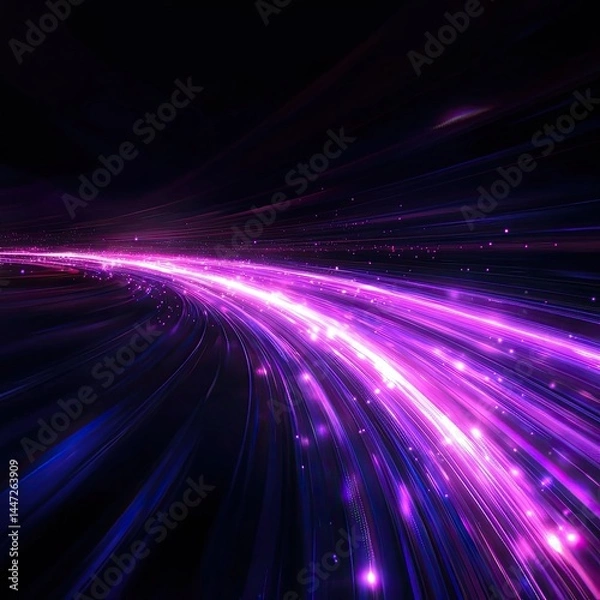 Fototapeta Abstract speed lines